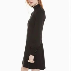 kate spade mockneck ponte dress